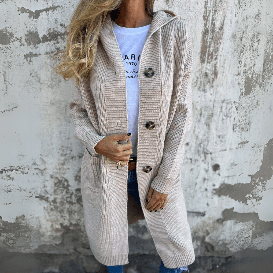 Mira Elegant Knit Cardigan